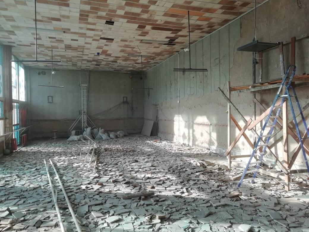 В Яшкинском муниципальном округе начался ремонт Центрального дома культуры В Яшкинском муниципальном округе начался ремонт Центрального дома культуры