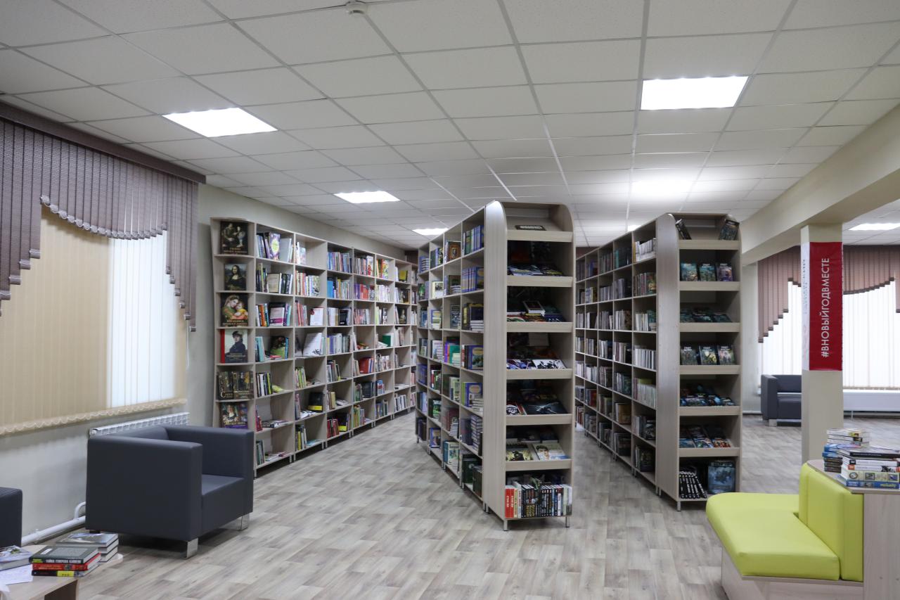 В Гурьевске открылась новая современная библиотека В Гурьевске открылась новая современная библиотека